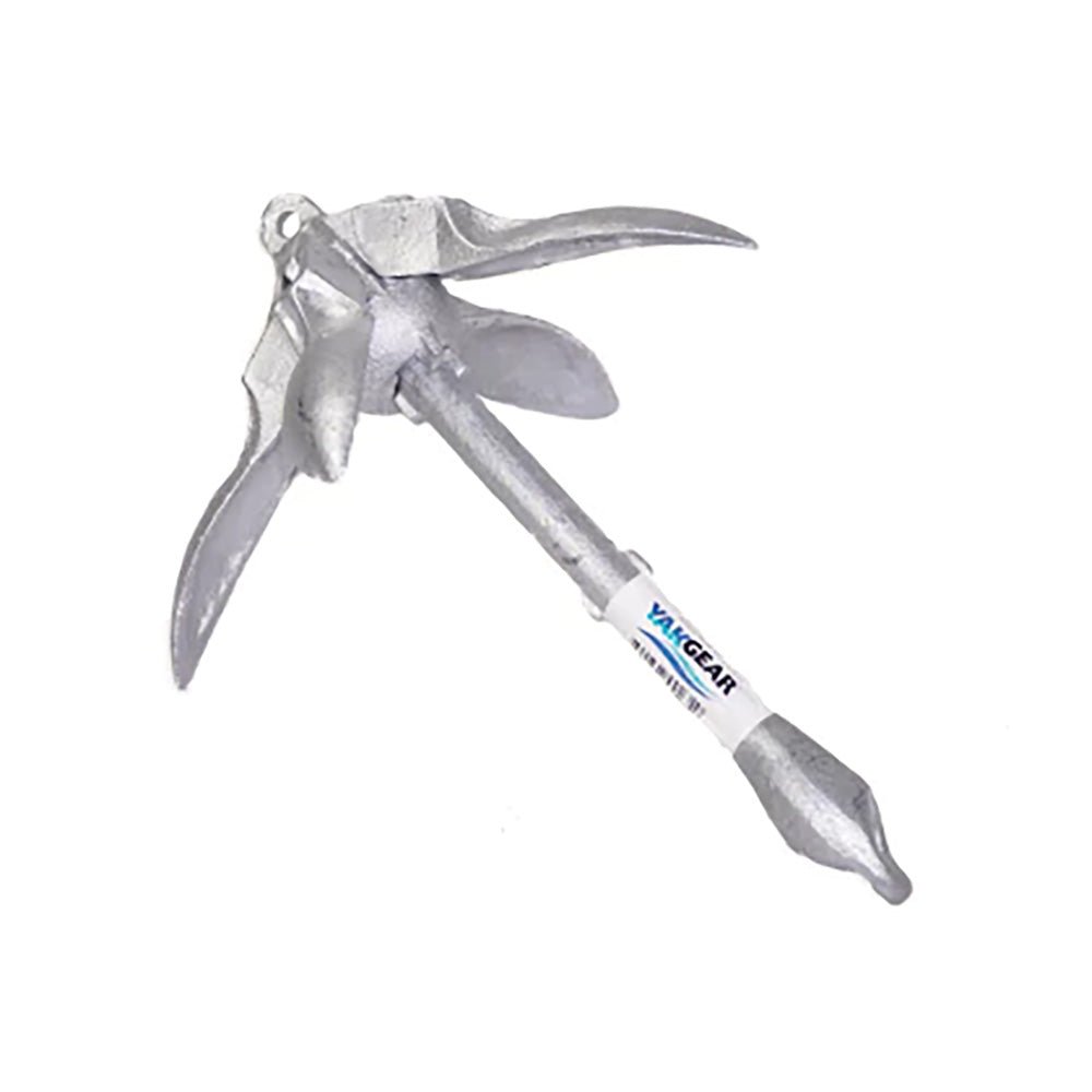 YakGear 3.3lb Grapnel Anchor Kit w/Storage Bag - AB3 - Anchor Express