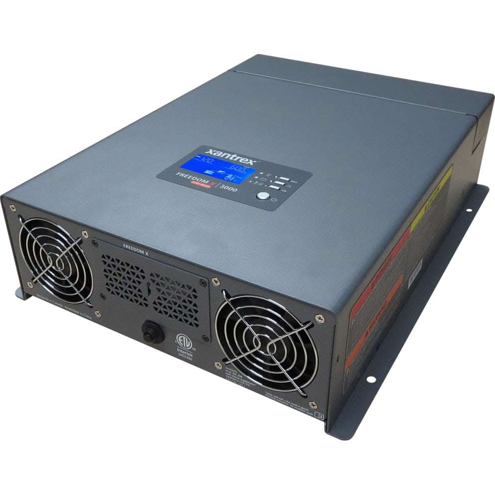 Xantrex Freedom X 3000 watt true sine wave inverter with built-in transfer switch and hardwire connection
