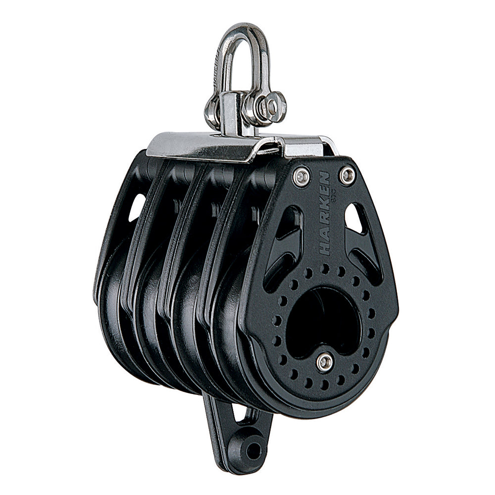 Harken 57mm Quad Block Swivel, Center BecketHSB380 - HSB380