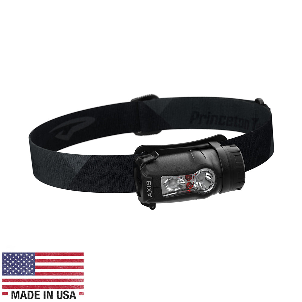 Princeton Tec Axis Rechargeable LED HeadLamp - Black/GreyAXRC21-BK/DK - AXRC21-BK/DK