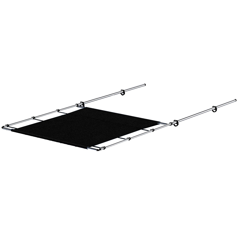 SureShade PTX Power Shade - 57" Wide - Stainless Steel - Black2021026400 - 2021026400