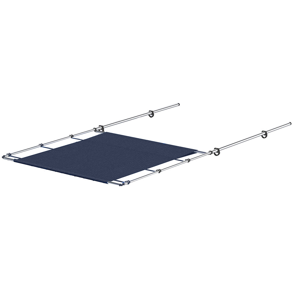 SureShade PTX Power Shade - 69" Wide - Stainless Steel - Navy2021026256 - 2021026256