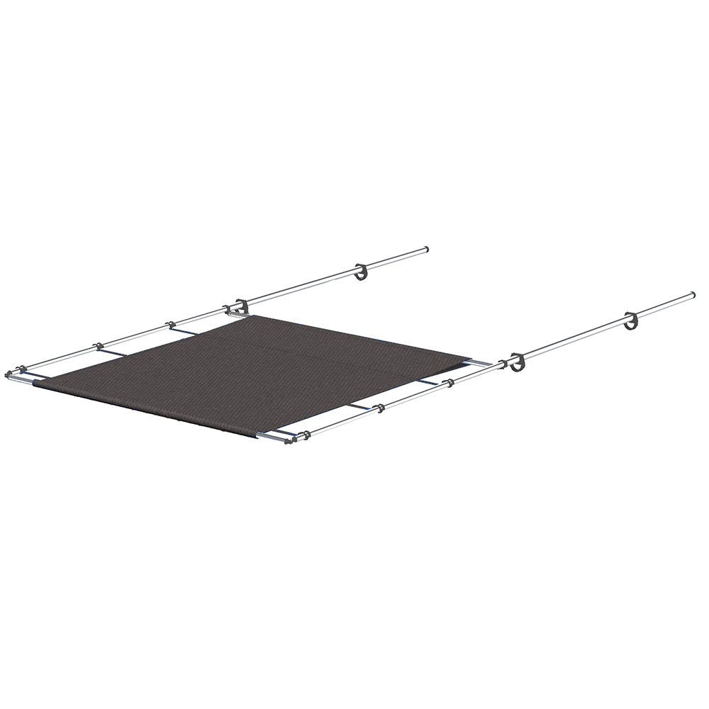 SureShade PTX Power Shade - 57" Wide - Stainless Steel - Grey2021026258 - 2021026258