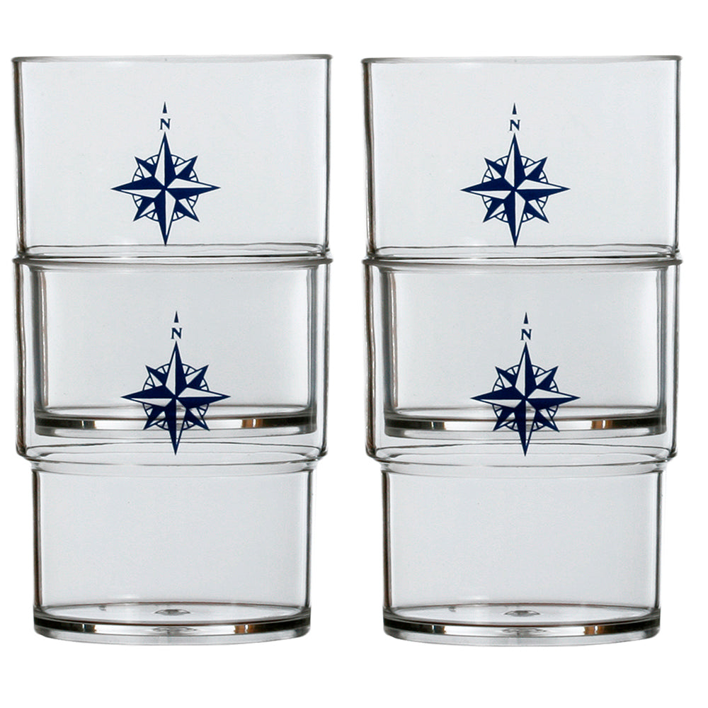 Marine Business Stackable Glass Set - NORTHWIND - Set of 1215103C - 15103C