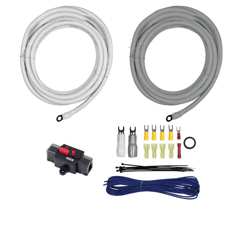 T-Spec V10-2041 4 Gauge Amp Wiring Kit - 20' (6.1 M)V10-2041 - V10-2041