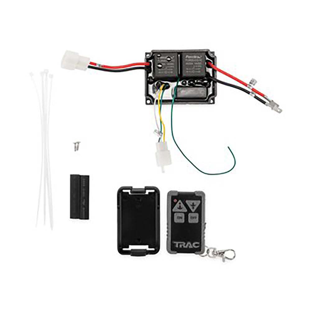 TRAC Wireless Remote kit for Anchor Winch G2 with push-button control and snap-in case