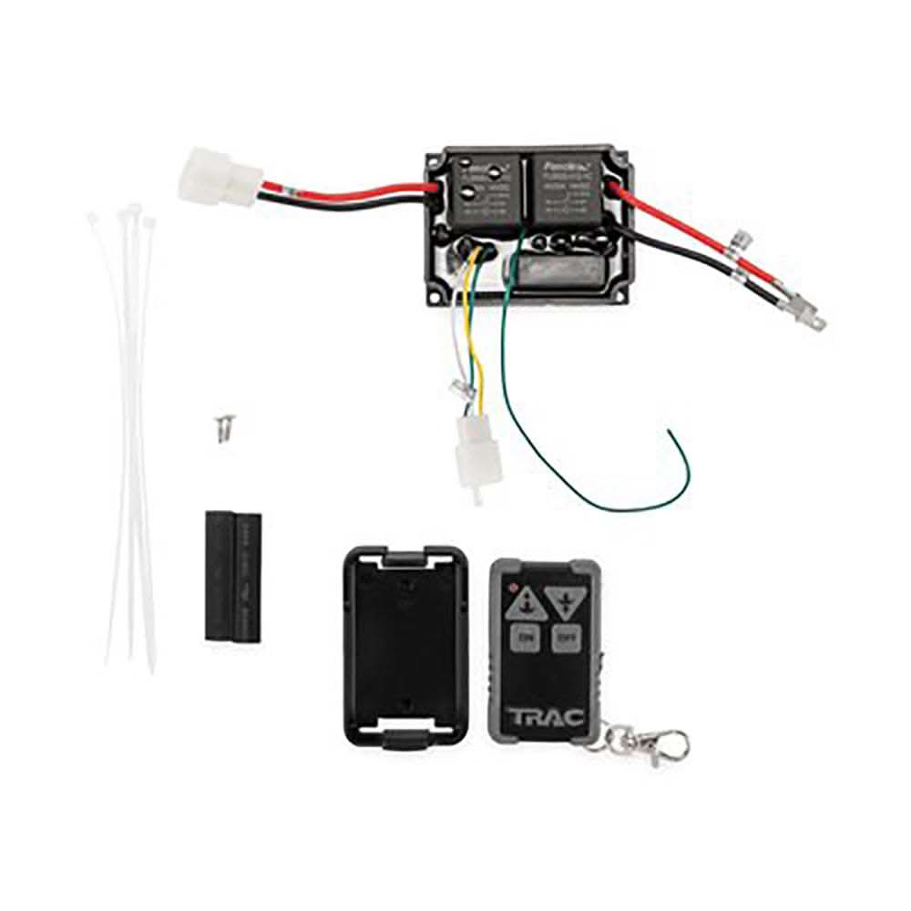 TRAC Wireless Remote kit for Anchor Winch G2 with push-button control and snap-in case