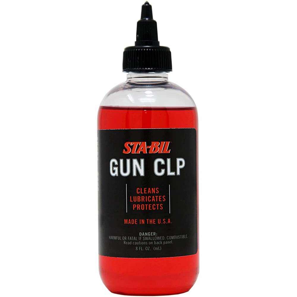 STA-BIL Gun Cleaner 8oz bottle for cleaning, lubricating, and protecting firearms