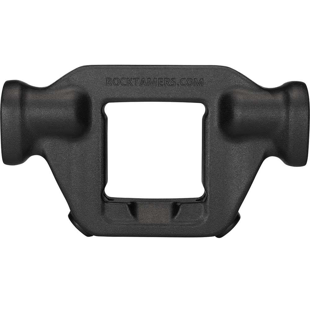 ROCK TAMERS 2.5" matte black center hub for 2.5" hitch, forged aluminum replacement part RT057