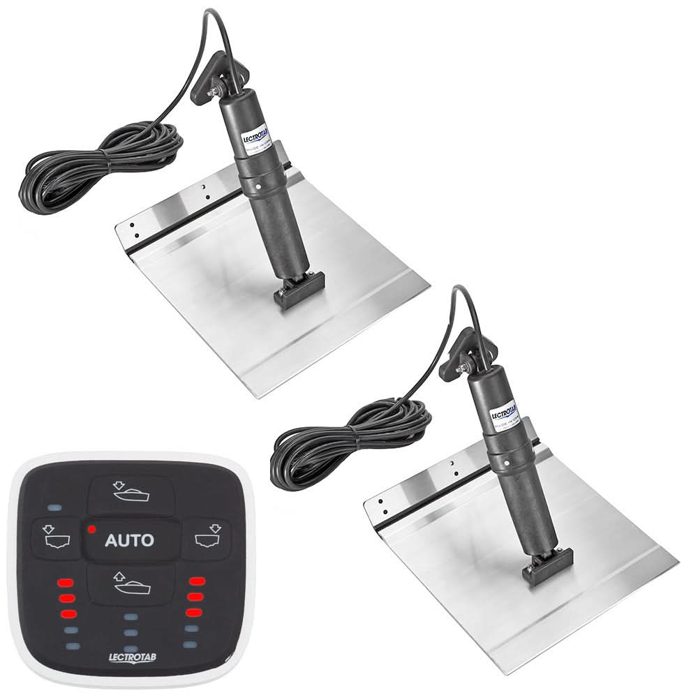 Lectrotab XKA Aluminum Alloy Trim Tab Kit w/ALC-1 Control - 12 x 24 - XKASAL12X24A