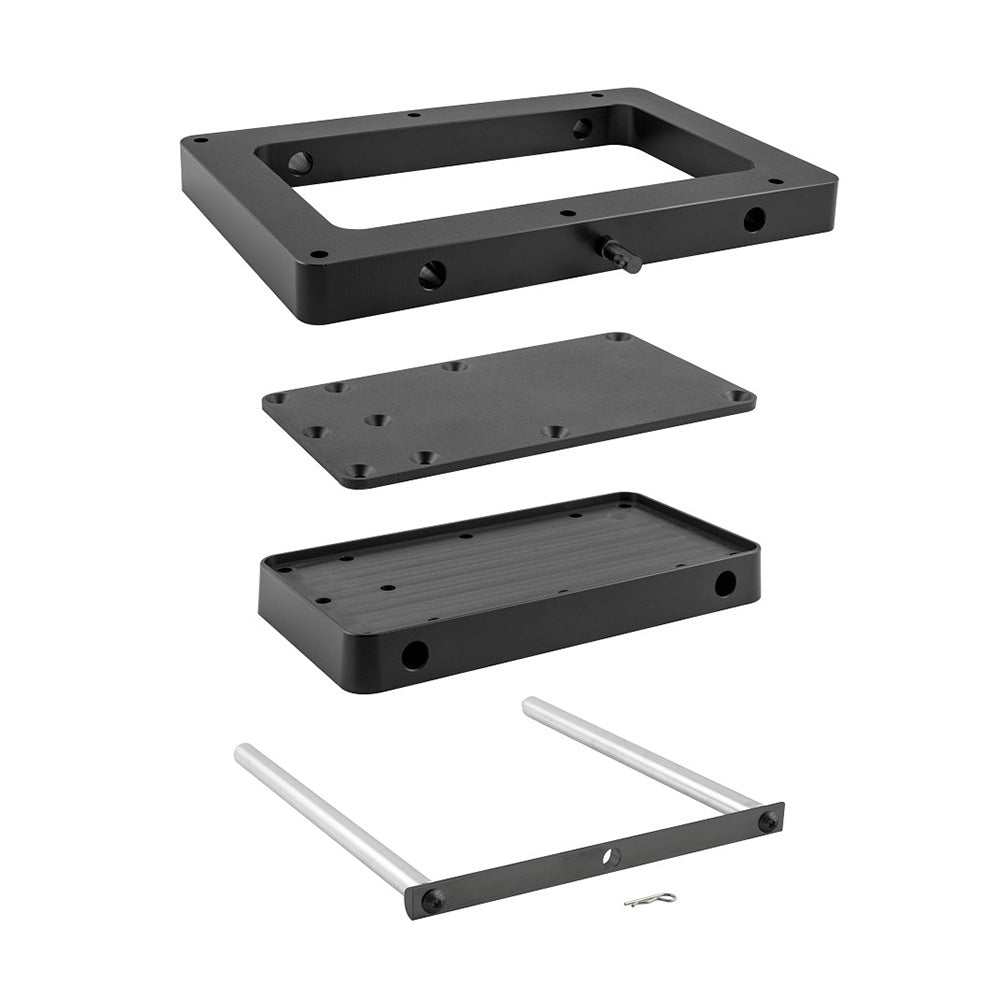 Minn Kota MKA-56 Quick Release Bracket for electric steer bow-mount trolling motors with corrosion-resistant composite and aluminum construction