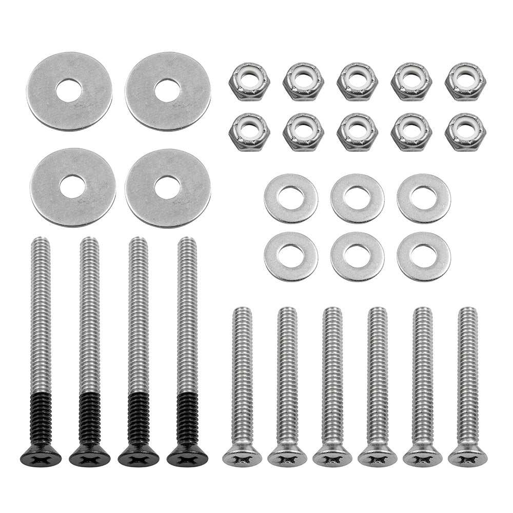 Minn Kota RTA-62 Quick Release Bracket stainless steel screws nuts and washers set