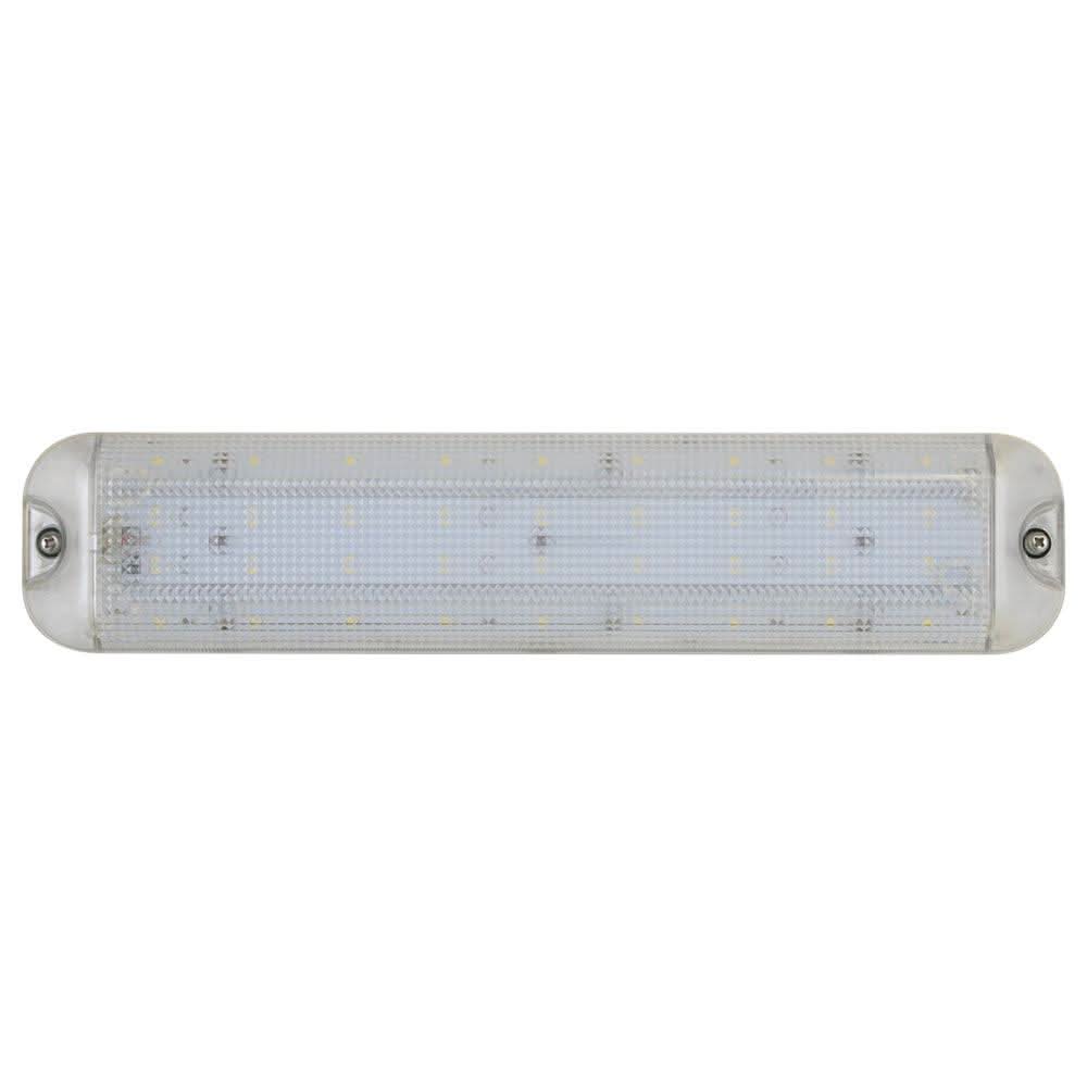 Scandvik E360 12V cool white LED engine room light with 36 LEDs and impact-resistant lens