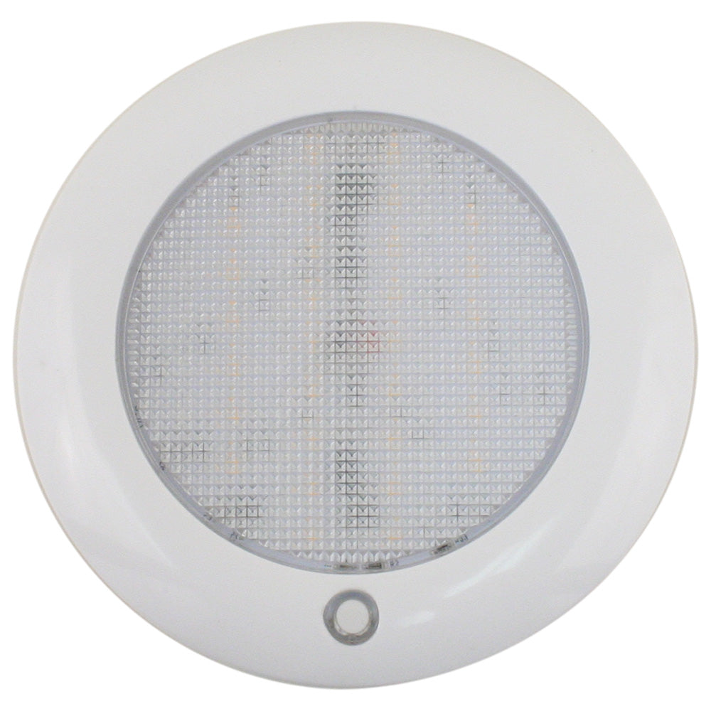 Scandvik Slim 5" Dome Light - Warm White/Blue - 10-30V - 41461P