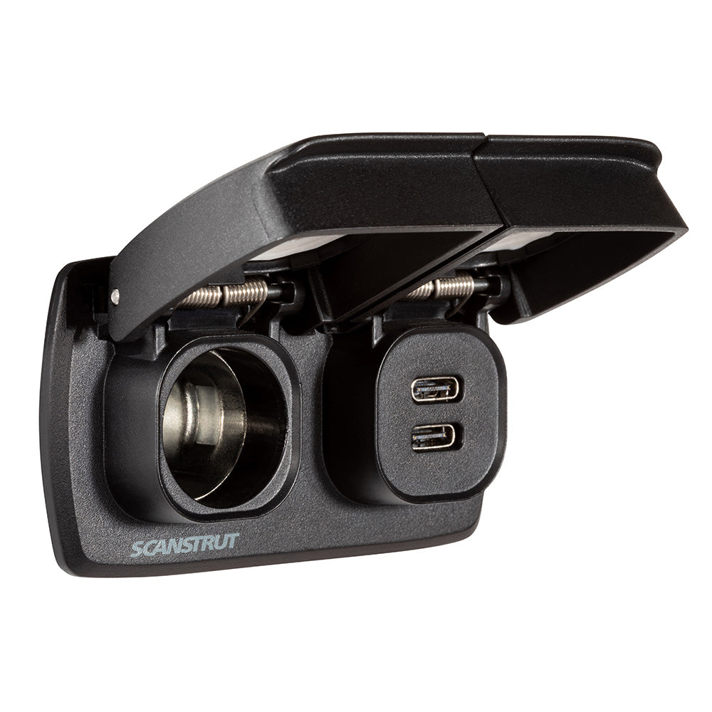 Scanstrut Flip Pro Multi - Dual USB-C & 12V Power Socket - SC-MULTI-F1