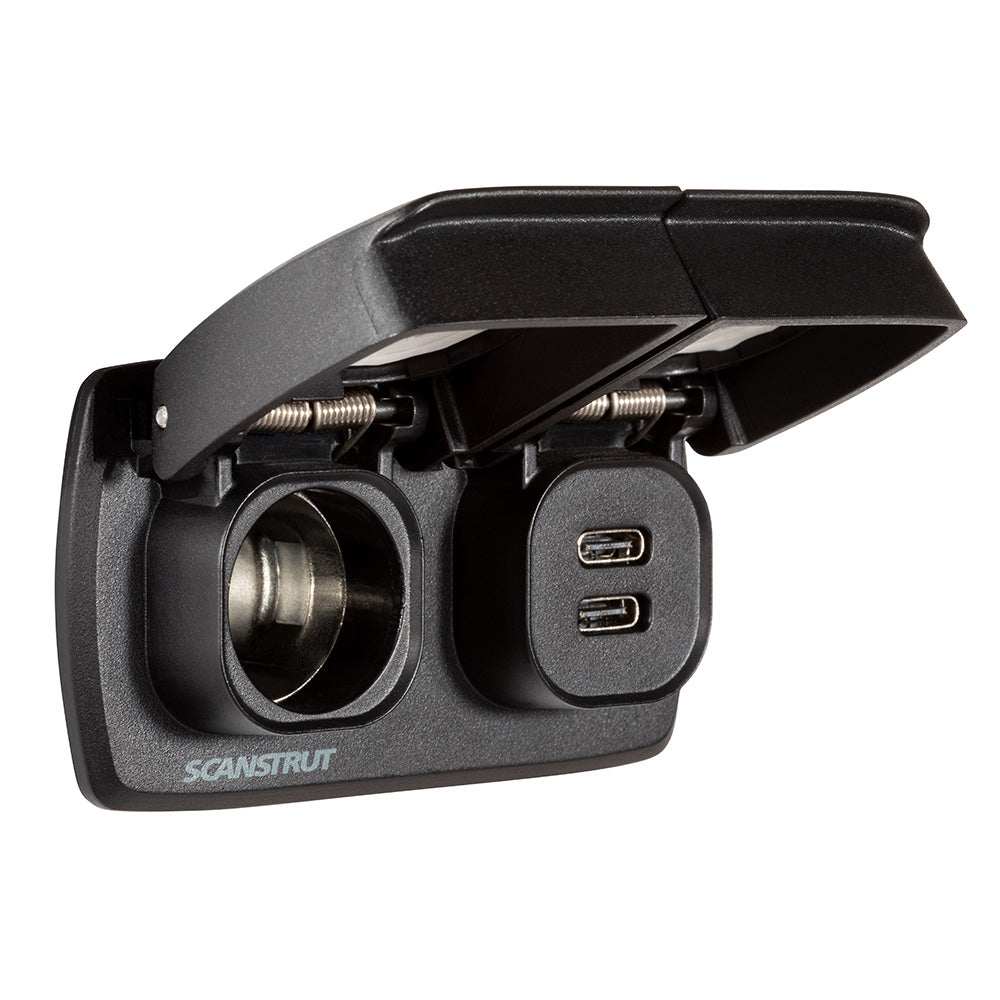 Scanstrut Flip Pro Multi - Dual USB-C & 12V Power Socket - SC-MULTI-F1