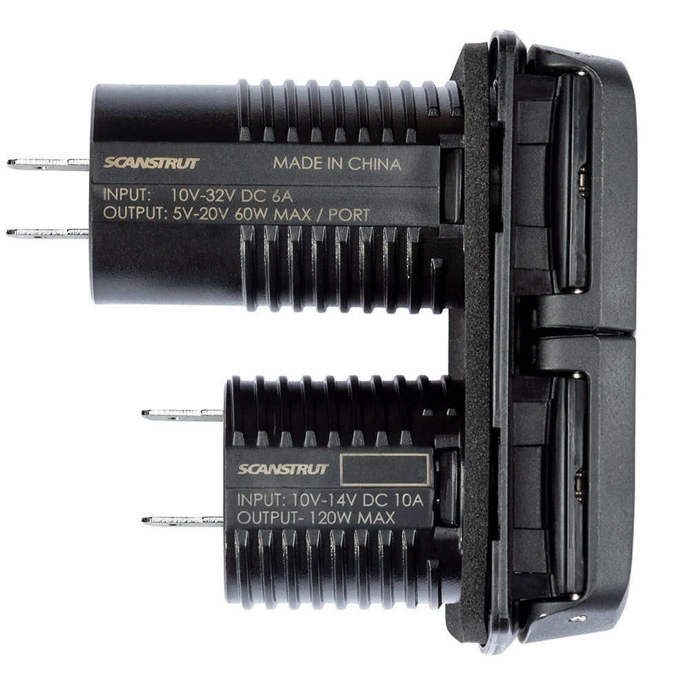 Scanstrut Flip Pro Multi - Dual USB-C & 12V Power Socket - SC-MULTI-F1