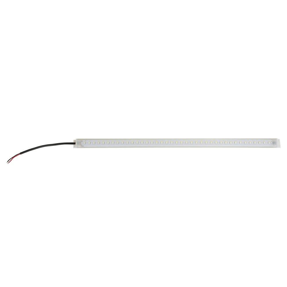 Scandvik 20" Scan-Strip RGBW 4-color LED light strip with 2-wire connection and stainless steel mounting screws