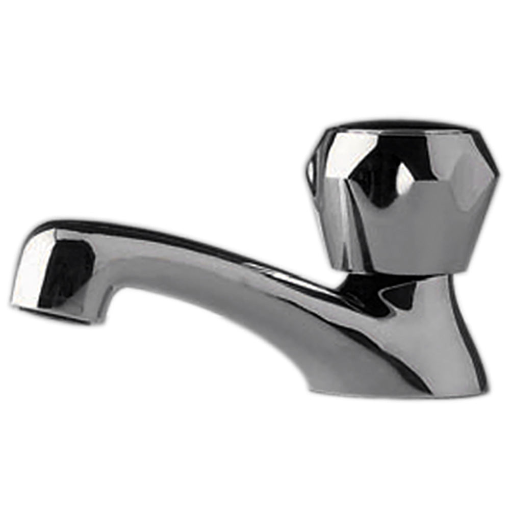 Scandvik Heavy-Duty Brass Basin Tap - Chrome Plated - 10050P