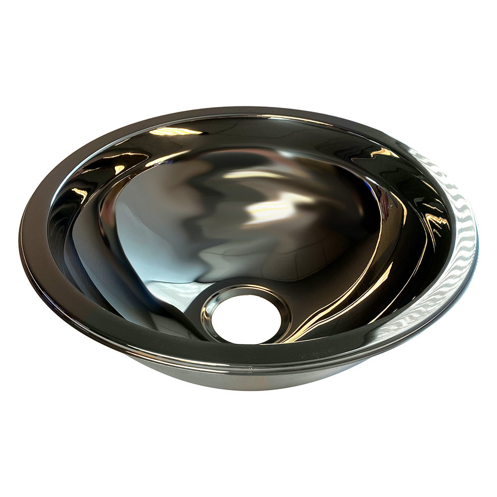 Scandvik SS Basin Sink - 11.5" x 5" - Mirror Finish - 10201