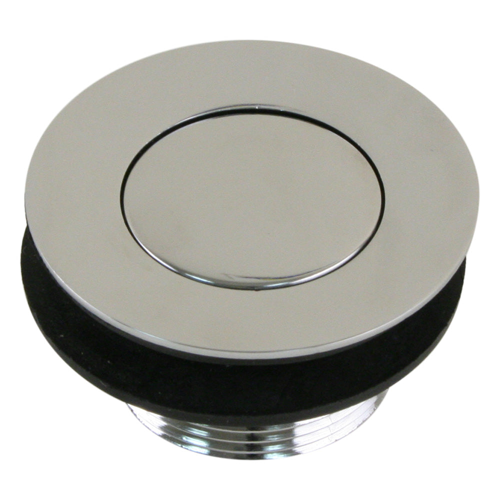 Scandvik Sink Drain w/Flip Stopper - Chrome Plated Brass - 19006P