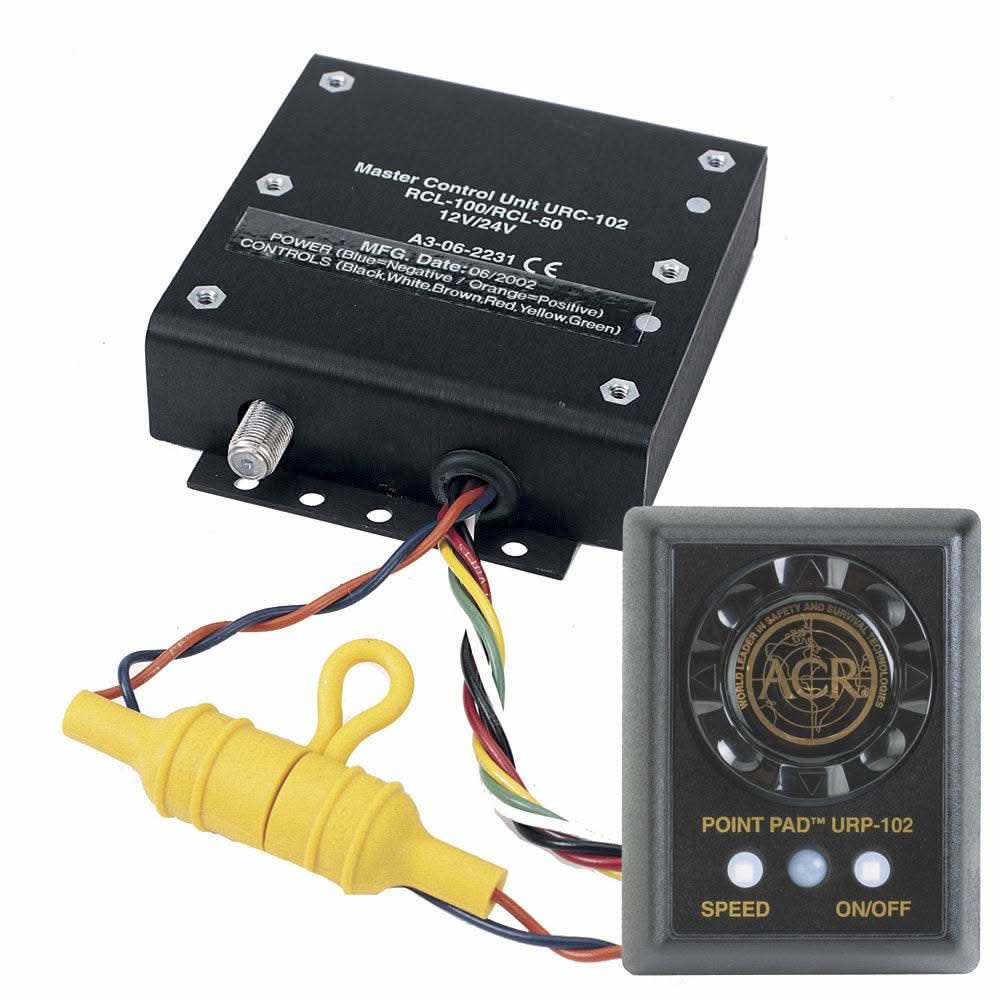 ACR Universal Remote Control Kit master control unit and Point Pad URP-102 with cables