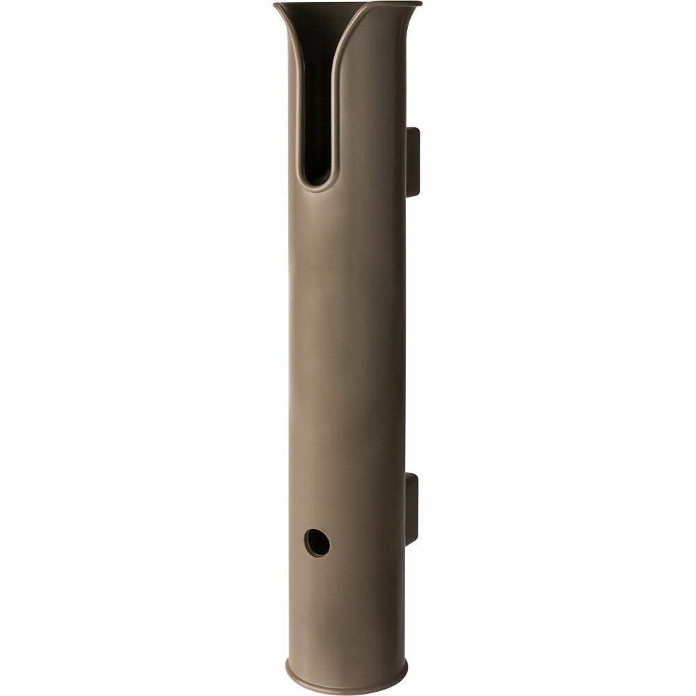 Sea-Dog Side Mount Rod Holder in flat dark earth, corrosion-resistant fishing rod holder for boats and kayaks