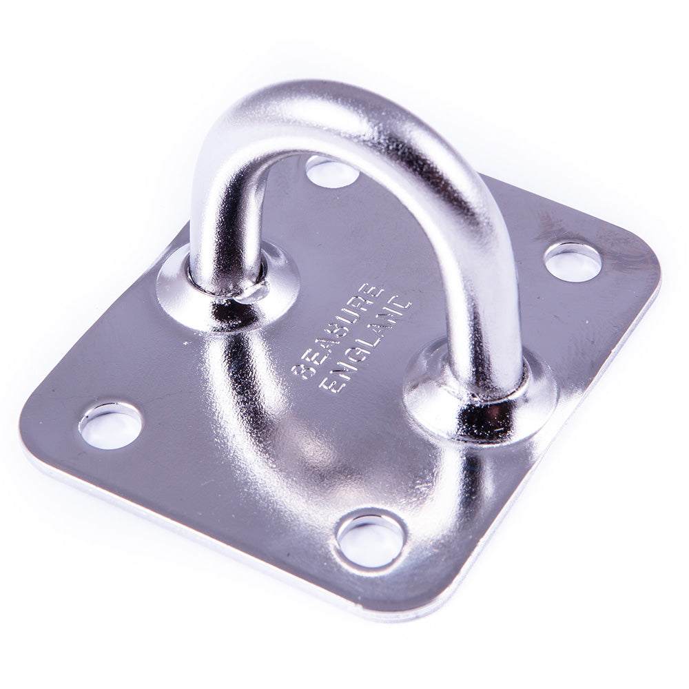 SeaSure Flat Eye Plate 316 stainless steel 41mm x 51mm electro-polished marine hardware