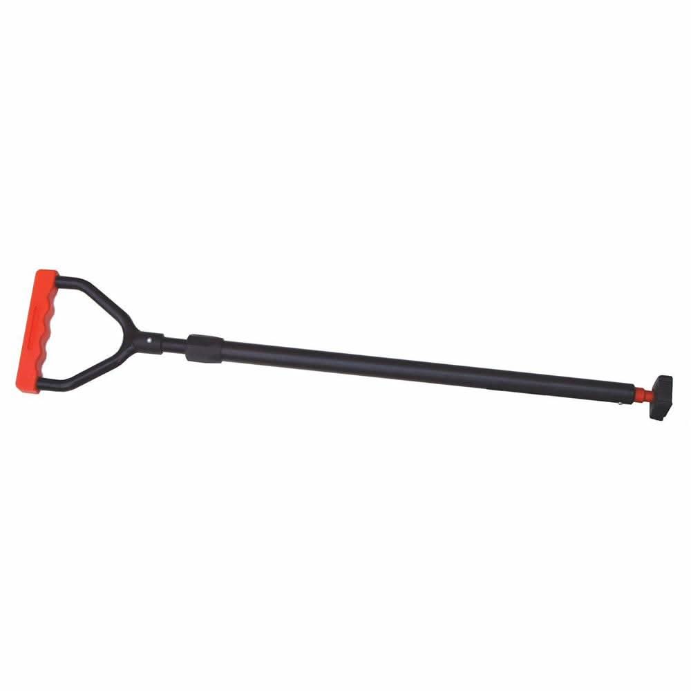 SeaSure telescopic cruiser tiller extension with adjustable length and red handle grip