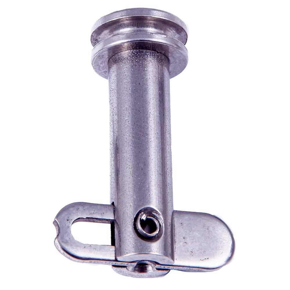 SeaSure Drop Nose Pin 8mm x 20mm stainless steel spring-loaded locking pin with smooth high-shine finish