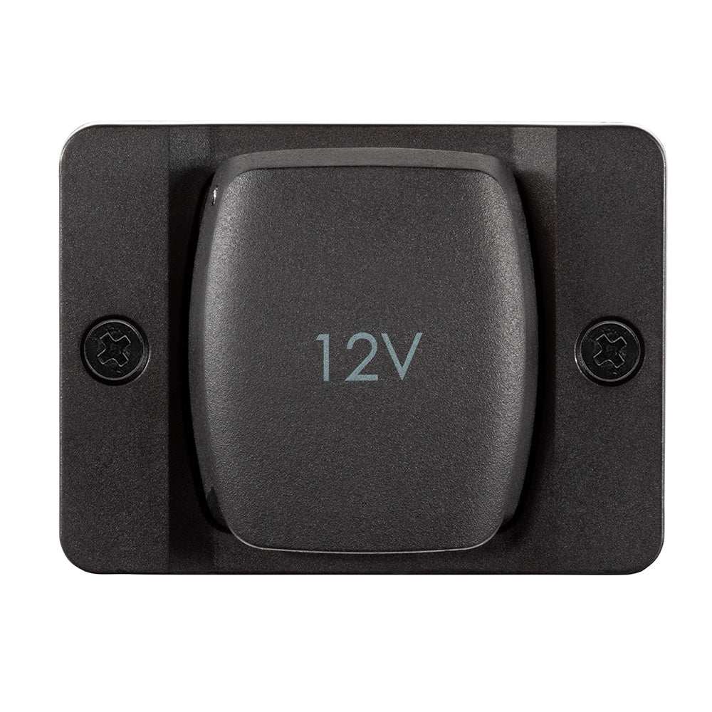 Scanstrut Flip Pro 12V Power Socket with waterproof spring-loaded lid and 150W max power for marine use