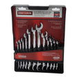 CRAFTSMAN® 12-Piece Open End & Box End Ratcheting Wrench Set - Metric & SAE - 99901