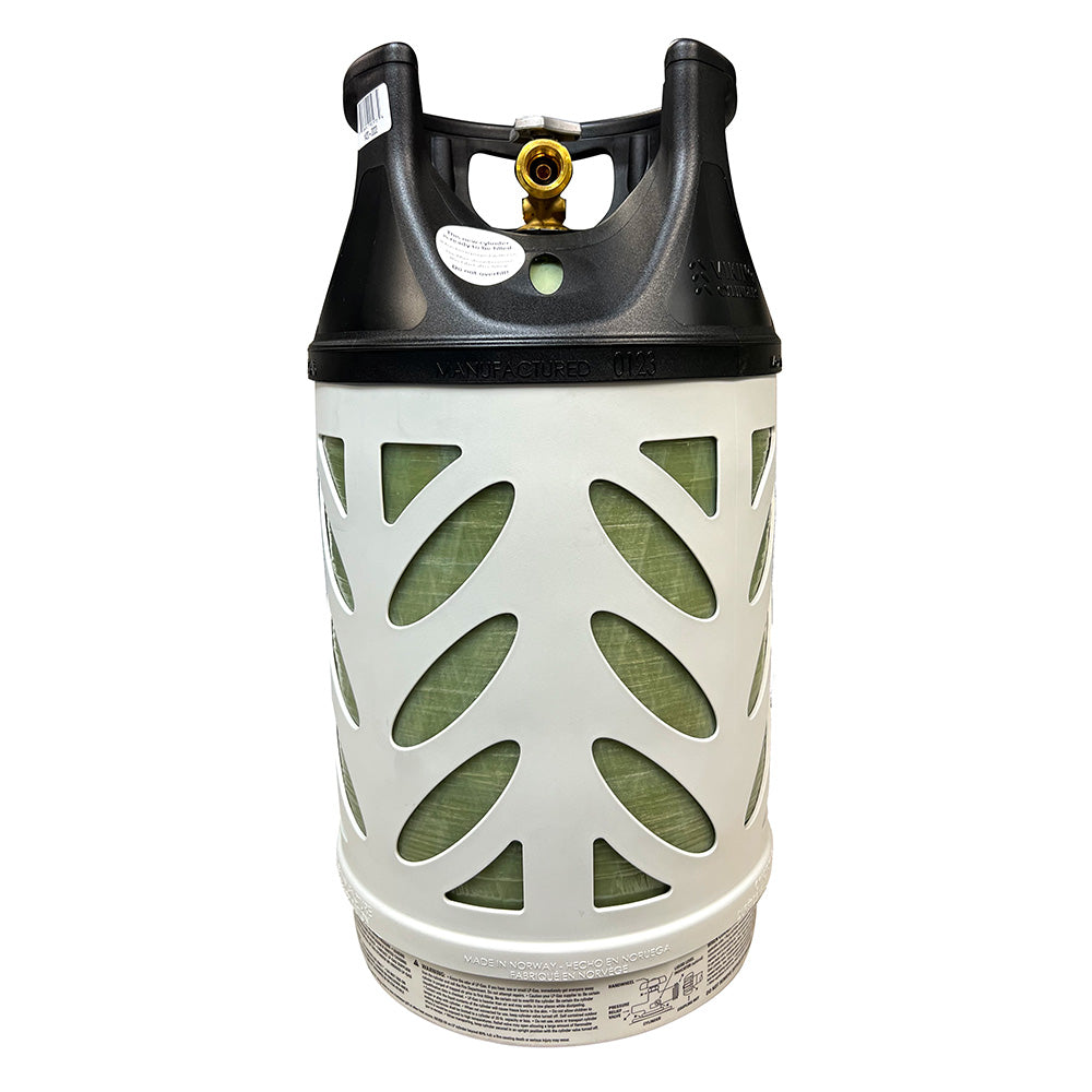 Viking Cylinders 22lb Vertical Fiberglass Composite LPG Cylinder w/Type 1 Valve - OPD, DOT, TC Approved - 1420-0022