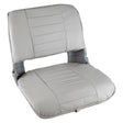 Wise Pro Style Clamshell Fold Down Fishing Seat - Grey - 8WD135LS-717