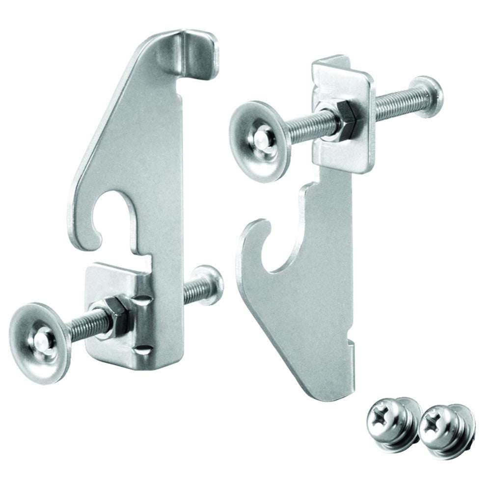 Icom Flush Mount Kit MB75 metal mounting brackets with screws for control panel installation
