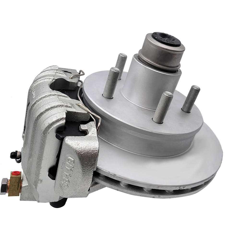 Load Rite 10 AutoFlex Knott disc brake kit with vented rotor and caliper assembly