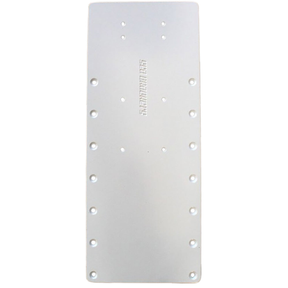 Sea Brackets 20  Straight Trolling Motor Plate - SEA2325