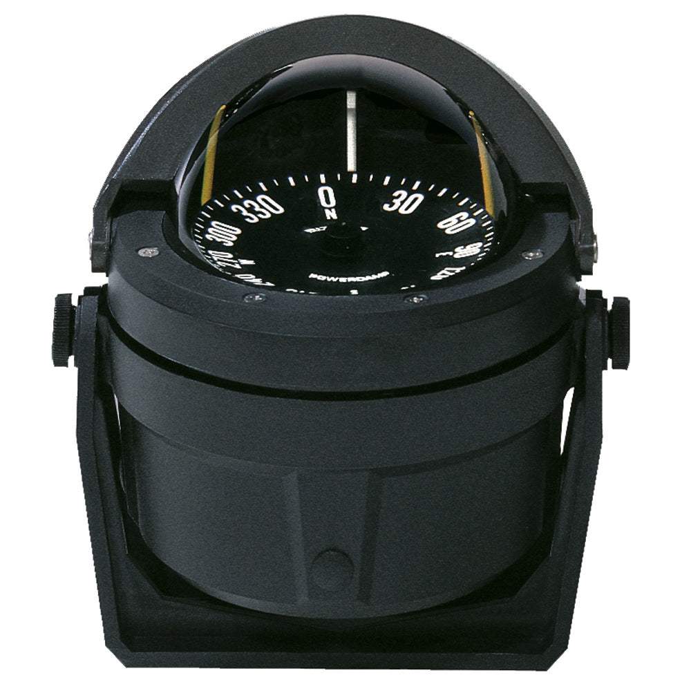 Ritchie B-80 Voyager Compass black bracket mount with 3-inch dial and Green NiteVu night illumination