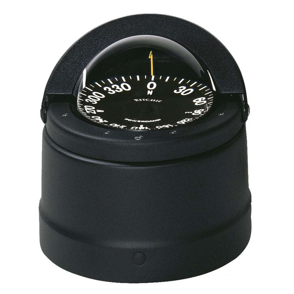 RITCHIE DNB-200 Navigator binnacle mount compass with PowerDamp dial and 12v LED lighting