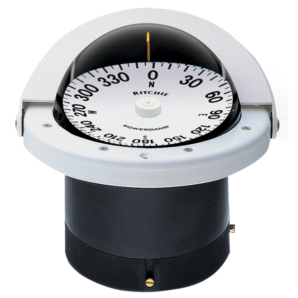 Ritchie FN-201W Navigator Compass - Flush Mount - White - FNW-201