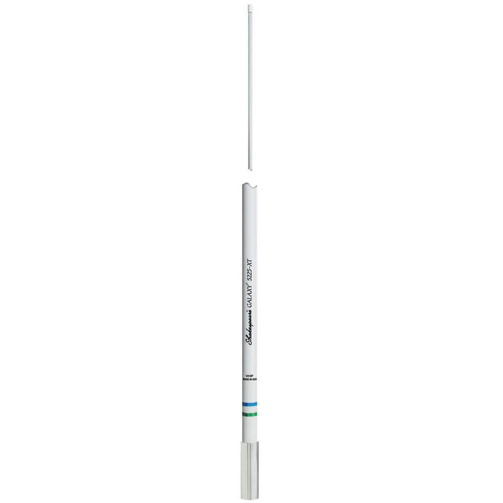 Shakespeare 5225-XT 8ft VHF Galaxy antenna with 6dB gain and durable radome