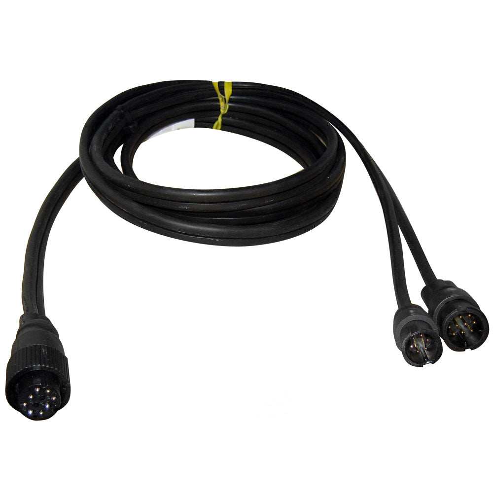 Furuno AIR-033-270 transducer Y-cable with 10-pin and 6-pin connectors for marine electronics