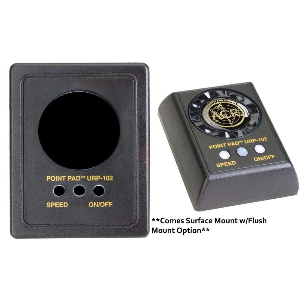 ACR URP-102 Point Pad Kit with surface and flush mount options for RCL-50/100 series remote control