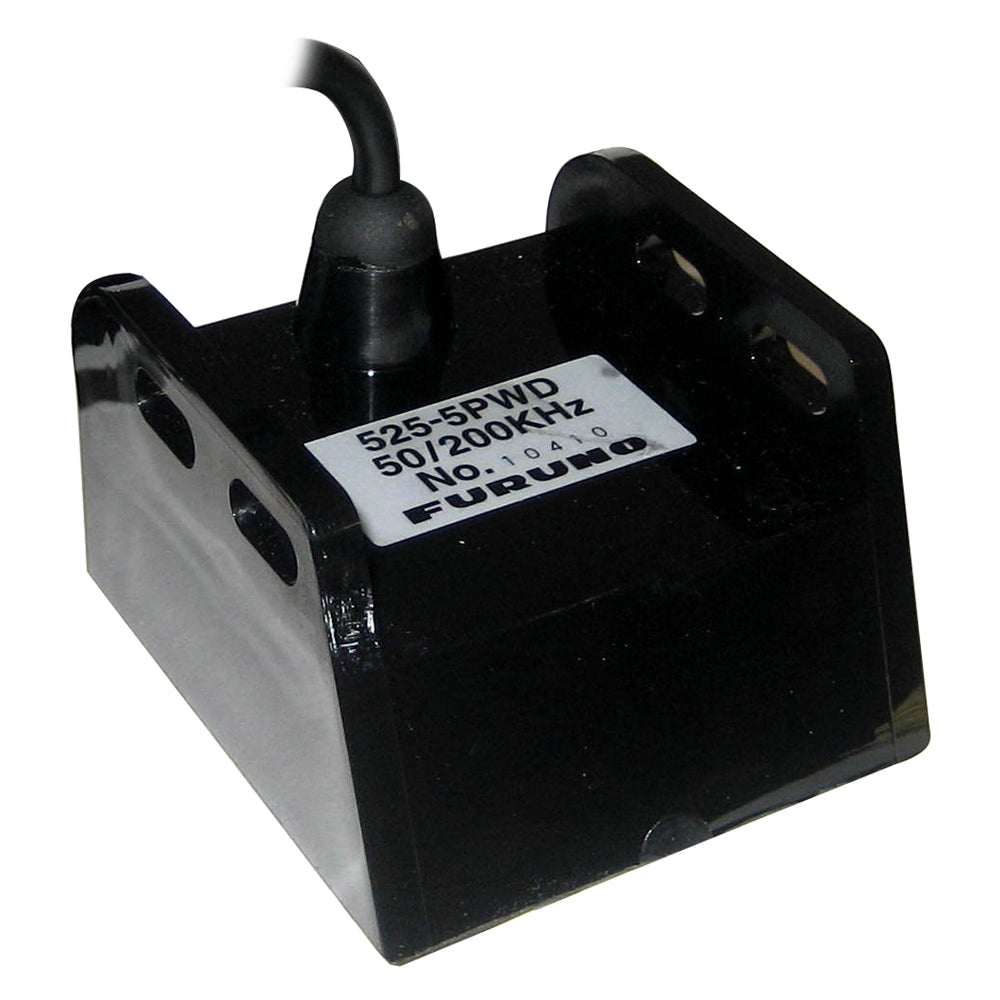 Furuno 525-5PWD plastic transom mount transducer 600W 50/200kHz with 10-pin connector