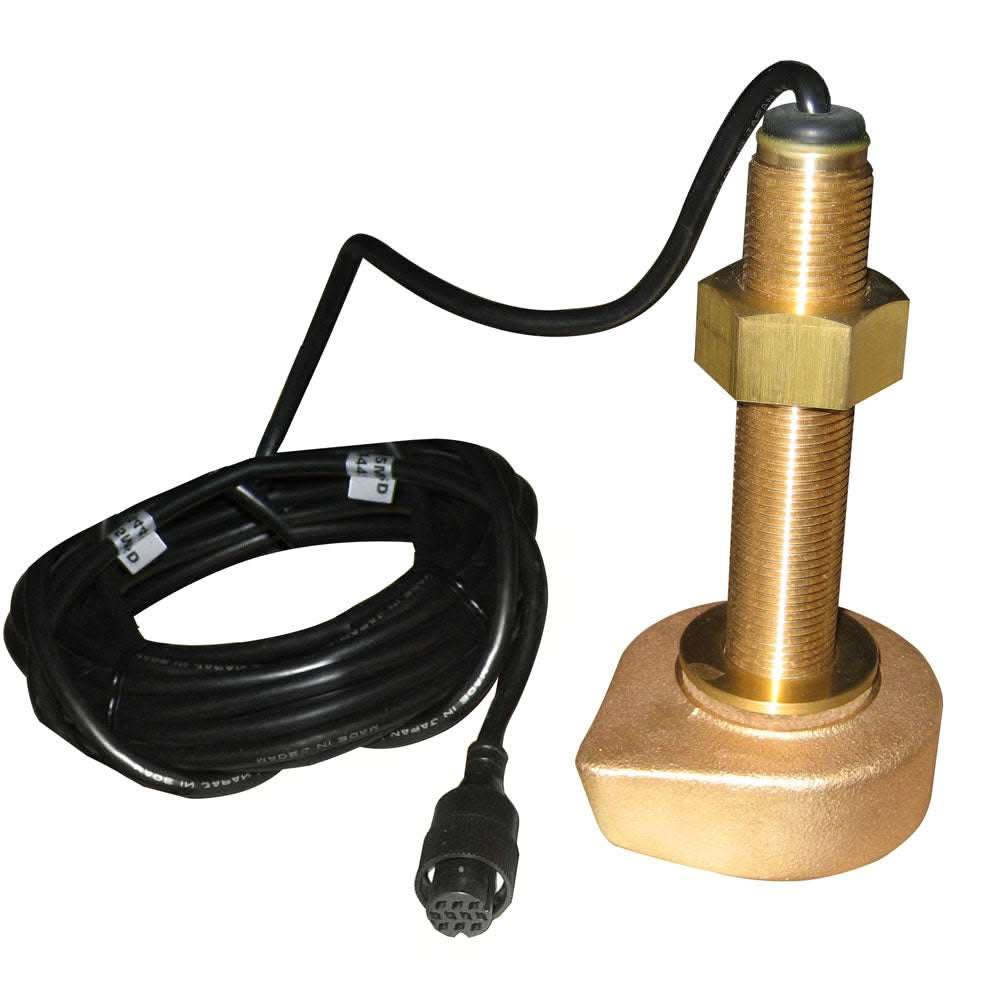 Furuno Bronze Thru-Hull 600w transducer with 10-pin connector and 8-meter cable