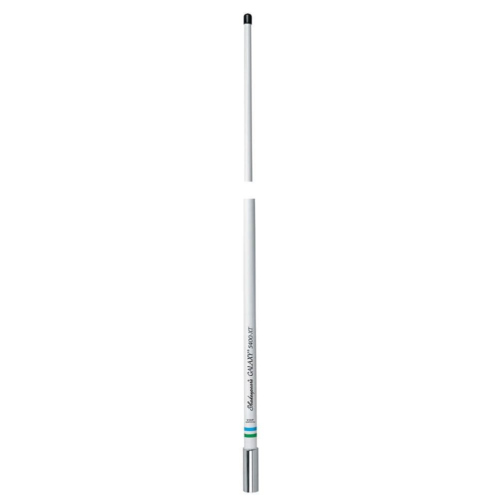 Shakespeare 5400-XT Galaxy 4-foot VHF marine antenna with brass and copper elements for maximum range