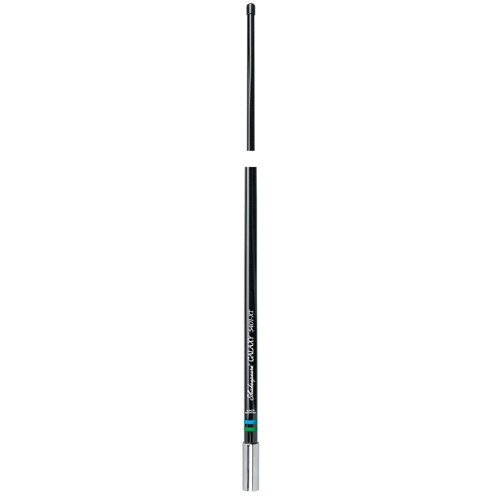 Shakespeare 5401-XT Galaxy 4-foot VHF antenna with black finish and heavy-duty construction