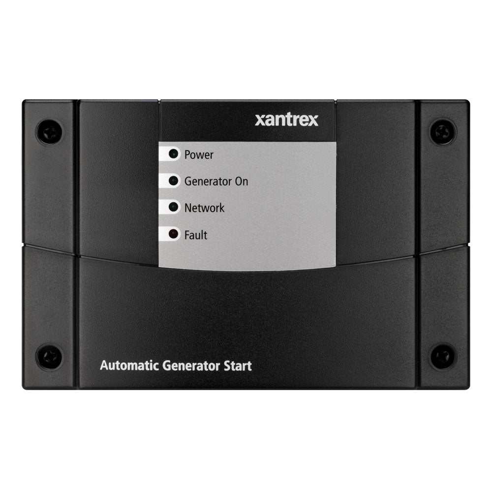 Xantrex Automatic Generator Start device with LED indicators for power, generator, network, and fault status