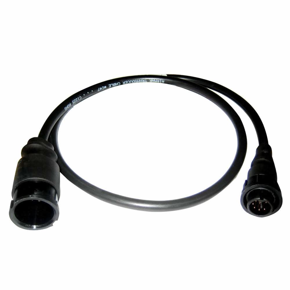Raymarine Transducer Adapter Cable for DSM30 and DSM300 with black connectors and cable