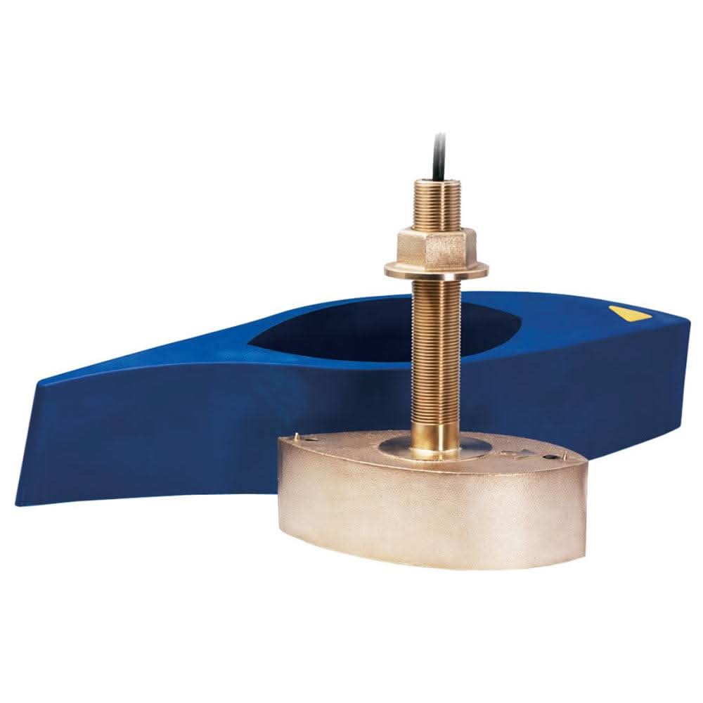 Furuno 526TID-HDD Bronze Broadband Thru-Hull Transducer w/ Temp, Built-in Diplexer and Hi-Speed Fairing Block 1kW (10-Pin) 526TID-HDD - 526TID-HDD